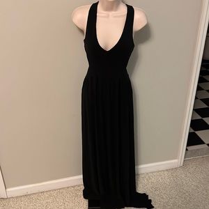 Black Cutout Maxi